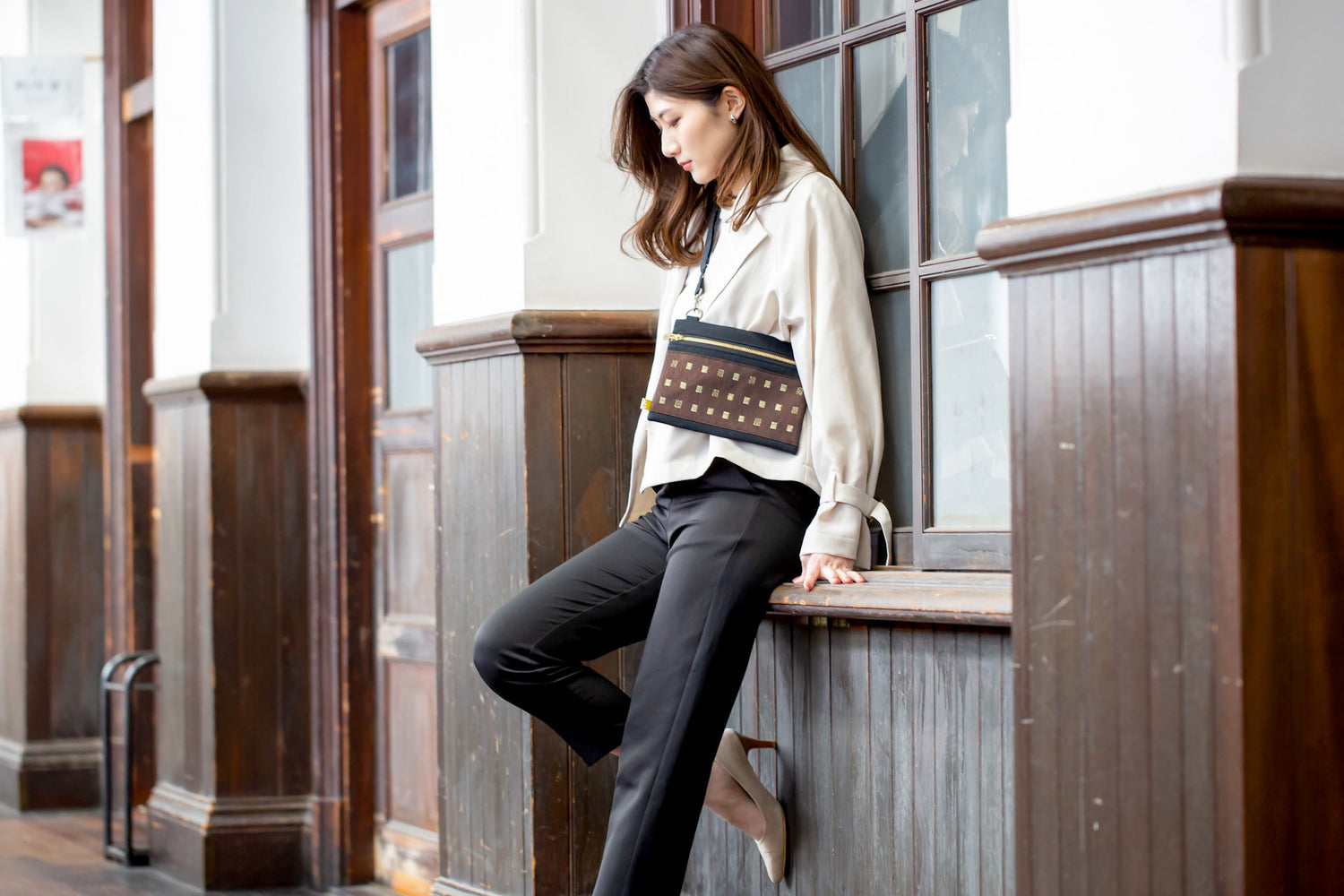 帯に使う柄を洋服にも合うようにカラーやデザインを工夫しました。