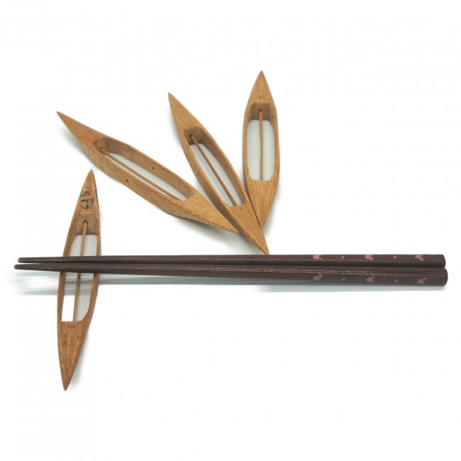 西陣織杼シャトル お箸置き【4本セット】