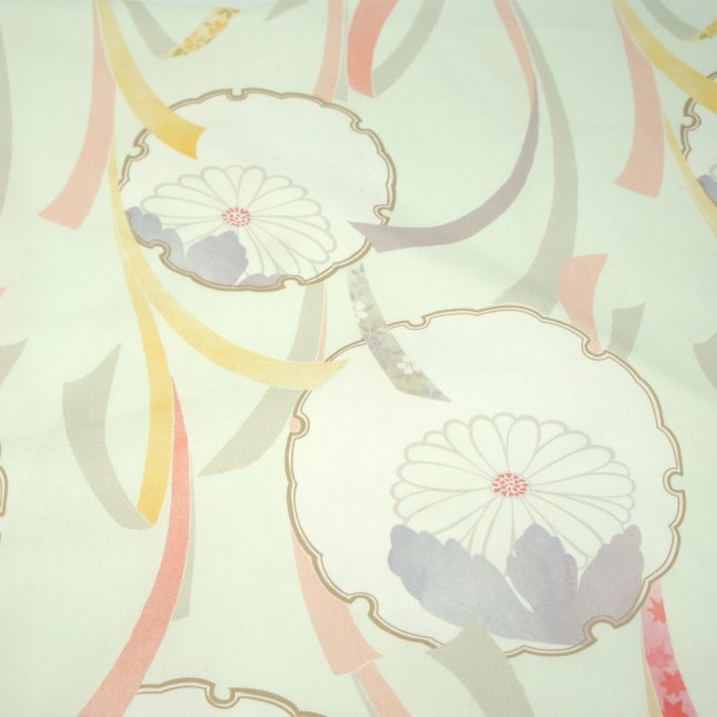 ショートケーキカラー図案生地